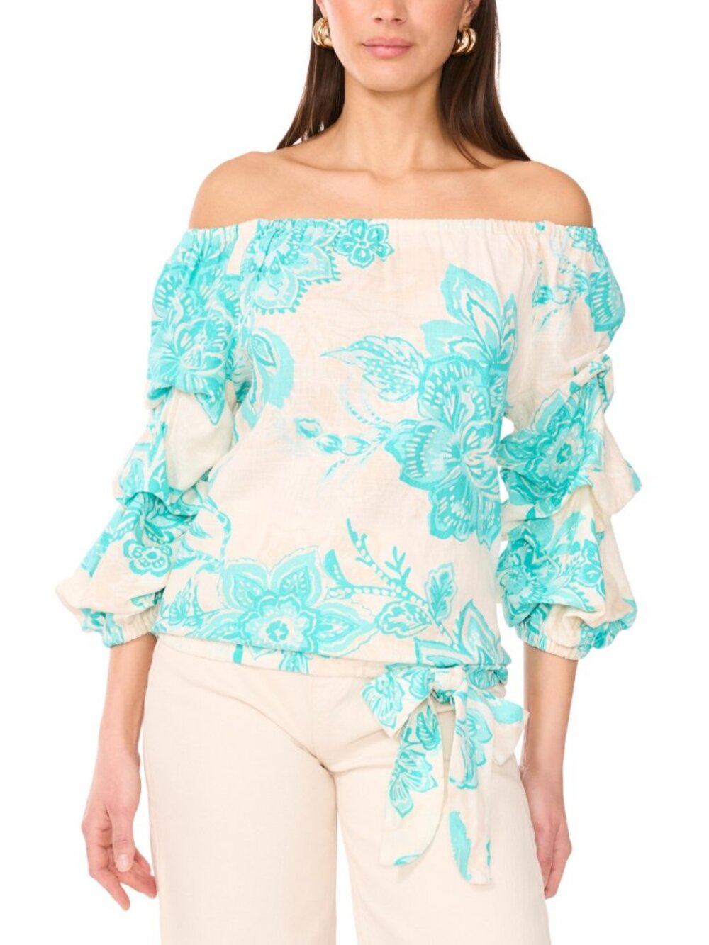 Vince Camuto Off-the-Shoulder Top NWT Size:S